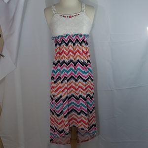 LA Conduct Girl's High-low Dress